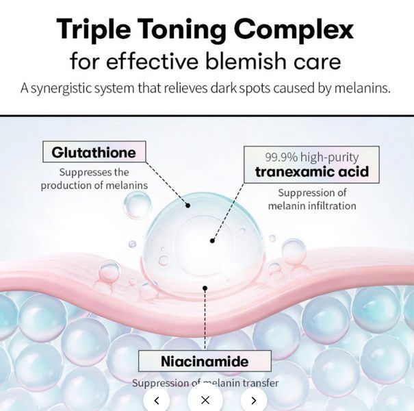 Набор тонизирующих и осветляющих тканевых масок ТХ VT Cosmetics TX-Toning Daily Mask (30 шт.) 2483894241 фото