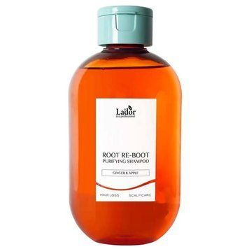 Шампунь для росту волос чутливої шкіри голови Lador Root Re-Boot Purifying Shampoo (Ginger & Apple) 300 ml 1831763624 фото
