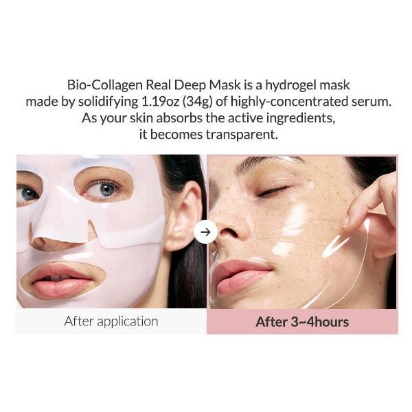 Нічна гідрогелева маска з колагеном Biodance Bio-Collagen Real Deep Mask, 34 g, 1 шт. 2314091765 фото