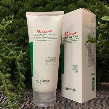 Пінка для вмивання з кислотами (проблемна шкіра) EYENLIP AC Clear Cleansing Foam 150 мл 1532241318 фото