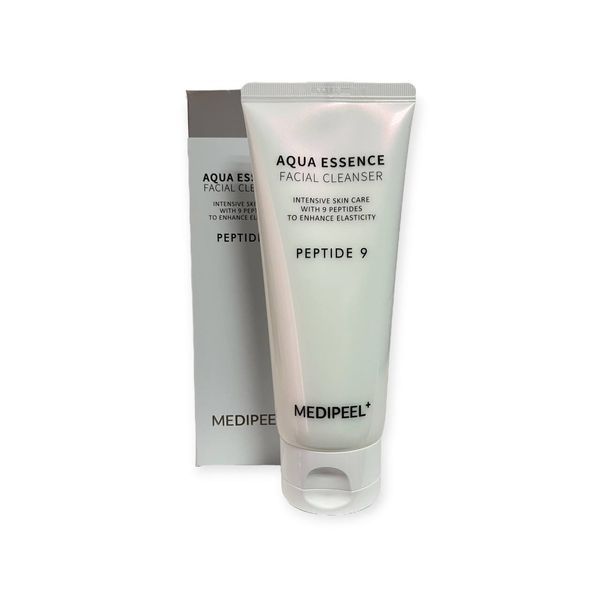 Зволожувальна пінка для вмивання з пептидами MEDIPEEL Peptide 9 Aqua Essence Facial Cleanser, 150 мл MD-002 фото