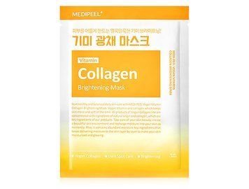 Освітлювальна вітамінна маска для обличчя з колагеном Medi-Peel Vegan Vitamin Collagen Brightening Mask, 1 шт. 2319121766 фото