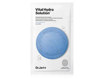 Зволожувальна маска з гіалуроновою кислотою Dr. Jart+ Dermask Water Jet Vital Hydra Solution 1 шт. 2319154463 фото