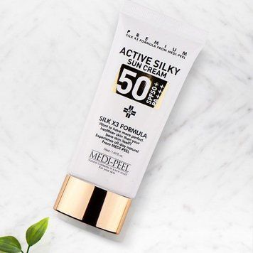 Сонцезахисний крем Medi Peel Active Silky Sun Cream SPF 50+ /PA+++ 50 мл 1535463310 фото