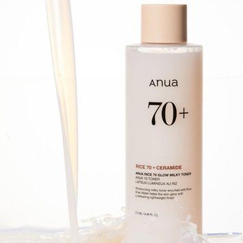 Тонер з екстрактом рису з керамідами Anua Rice 70 Glow Milky Toner, 250 мл 2327920471 фото