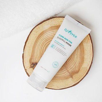 Маска нічна оновлювальна з PHA кислотою Isntree Clear Skin PHA Sleeping Mask 100 ml 1540786805 фото