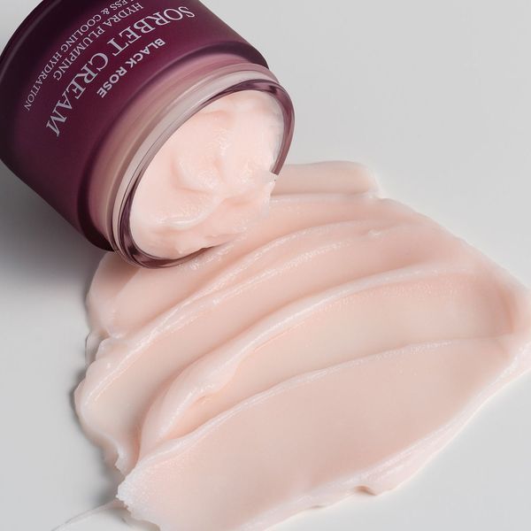 Антивіковий крем на основі екстракту чорної троянди, пептидами HEIMISH Black Rose Hydra Plumping Sorbet, 50 мл 2327926178 фото
