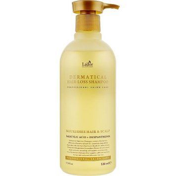 Безсульфатний шампунь проти випадіння волосся Lador Dermatical Hair-Loss Shampoo 530 ml 2026875415 фото
