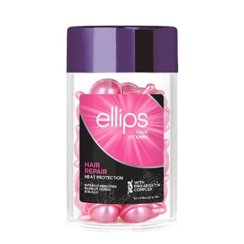 Капсули для волосся Ellips Hair Vitamin Hair Repair With Pro-Keratin Complex, 50 шт. 2359635083 фото