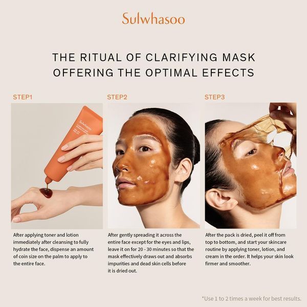 Маска-плівка Sulwhasoo Clarifyng Mask Masque Clarifiant 35ml SUL-003 фото