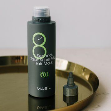 Пом'якшувальна відновлювальна маска для волосся Masil 8 Seconds Salon Super Mild Hair Mask Green 100 мл 1509507195 фото
