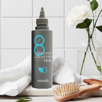 Маска для обсягу і відновлення волосся Masil 8 Seconds Liquid Mask 200 мл 1448091865 фото