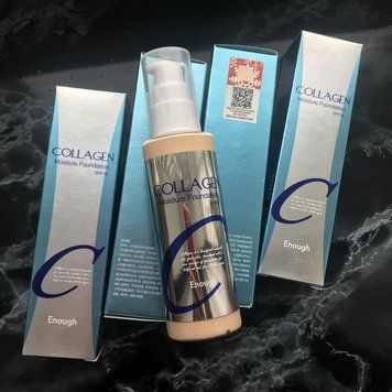 Зволожуюча тональна основа для особи Enough Collagen Moisture Foundation SPF 15 з колагеном, тон 13, 100 мл 1471023805 фото