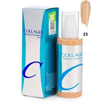 Зволожувальна тональна основа для обличчя Enough Collagen Moisture Foundation SPF 15 з колагеном, тон 23, 100 мл 1471029191 фото