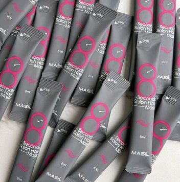 Відновлювальна маска для волосся з салонним ефектом MASIL 8 Seconds Salon Hair Mask Sample 8 мл 1472505044 фото