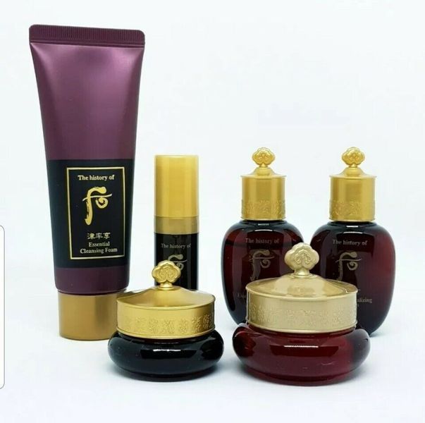 Антивіковий набір мініатюр  The History Of Whoo Jinyulhyang Special Gift Set 6 THE-001 фото