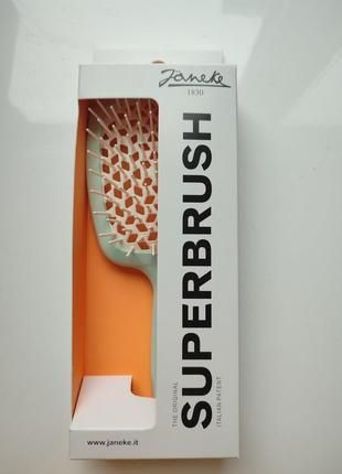 Расческа для волос Janeke Superbrush 1830 The Original Italian Patent Тиффани 1794429806 фото