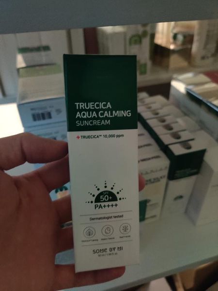 Сонцезахисний крем Солнцезащитный крем Some By Mi Truecica Aqua Calming Suncream SPF 50+ PA++++ 50 ml 1695147039 фото