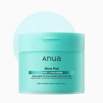 Тонер-пади Anua PDRN 100 Hyaluronic Acid Glow Pad 60 шт AN-006 фото