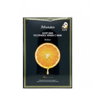 Тканинна маска з вітаміном C і Е JMsolution Glory Aqua Tocopherol Vitamin C Mask 2123435256 фото