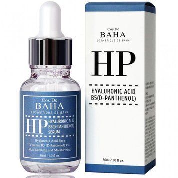 Зволожуюча сироватка з гіалуроновою кислотою та пантенолом 4% Cos De BAHA Hyaluronic+B5 Serum (HP) 30 мл 1774477302 фото
