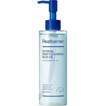 Зволожувальна гідрофільна олія з керамідами Real Barrier Extreme Deep Cleansing Blue Oil 200ml 2479662372 фото