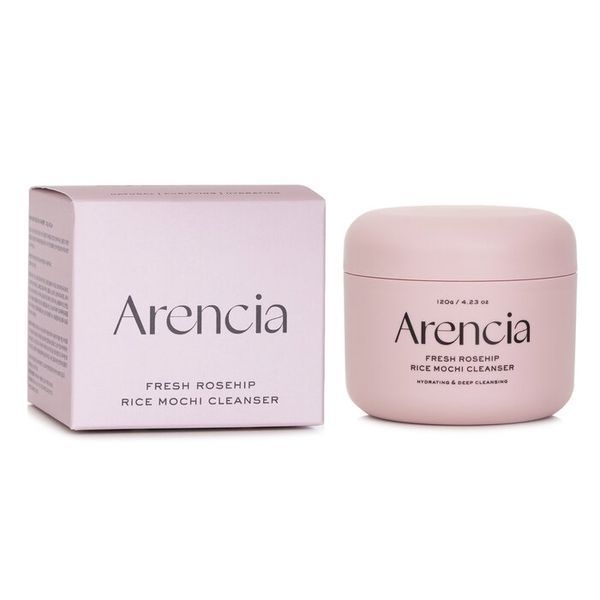 Очищающая паста 4 в 1 для сухой или чувствительной кожи Arencia Fresh Rosehip Rice Mochi Cleanser, 120 g AR-002 фото