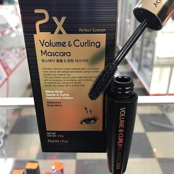 Туш для вій "Об'єм і підкручування" FarmStay 2X Volume&Curling Mascara 12 g 1692858056 фото