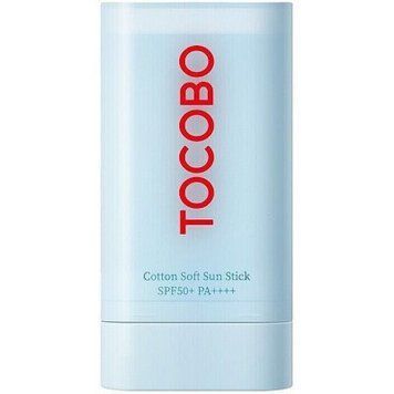 Зволожувальний сонцезахисний крем у стіку Tocobo Cotton Soft Sun Stick SPF50+ PA++++, 19g 2247707777 фото