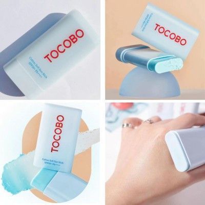 Увлажняющий солнцезащитный крем в стике Tocobo Cotton Soft Sun Stick SPF50+ PA++++, 19g 2247707777 фото