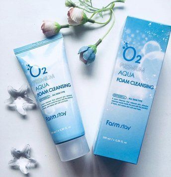 Киснева пінка для обличчя FARMSTAY O2 AQUA PREMIUM FOAM CLEANSING - 100 мл 1456291092 фото